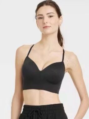 all in motion Light Blue Seamless Longline Bra Top 2pcs for $10